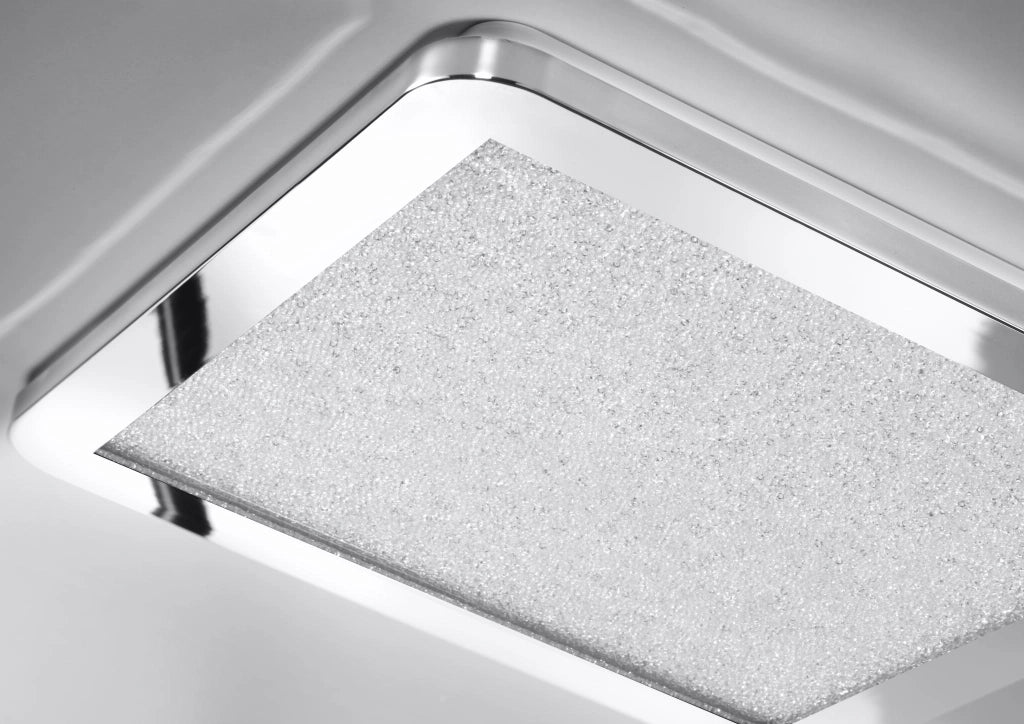 Plafoniera LED Candellux Nexit 30x30 18W dimmerabile argento
