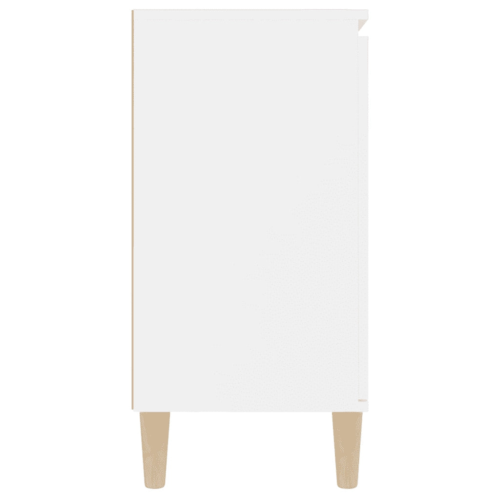 Credenza Bianca 101x35x70 cm in Legno Multistrato 806103