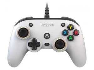 Nacon compact controller pro per xbox serie x/s, xbox one / pc, cavo 3mt, bianco - XBXPROCOMPACTWHITE