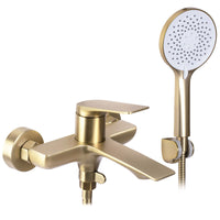 Rubinetto Da Vasca Rea Avalon Brush Gold