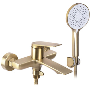 Rubinetto Da Vasca Rea Avalon Brush Gold