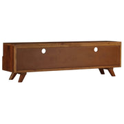 Mobile TV | Armadietto TV | Mobile Porta TV in Legno Massello di Recupero 140x30x40 cm