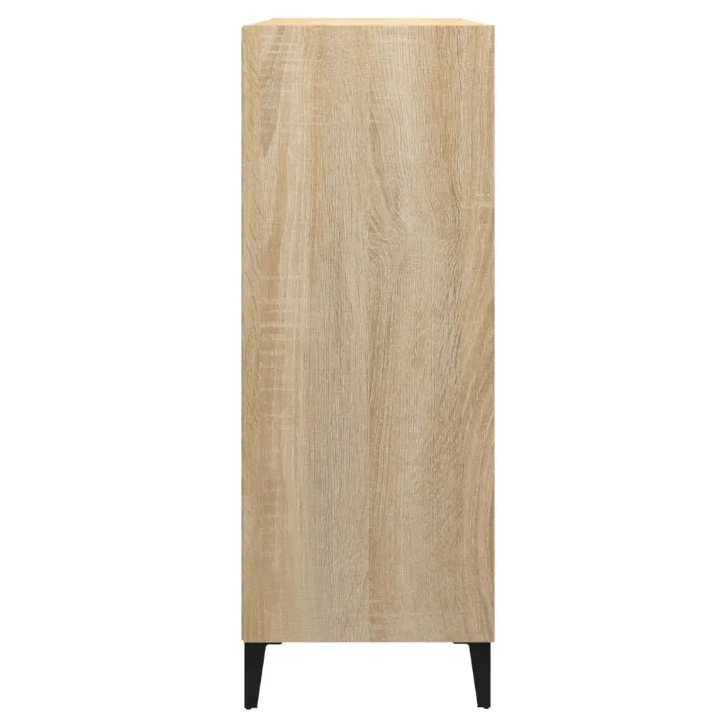 Credenza Rovere Sonoma 69,5x32,5x90 cm in Legno Multistrato cod mxl 23484