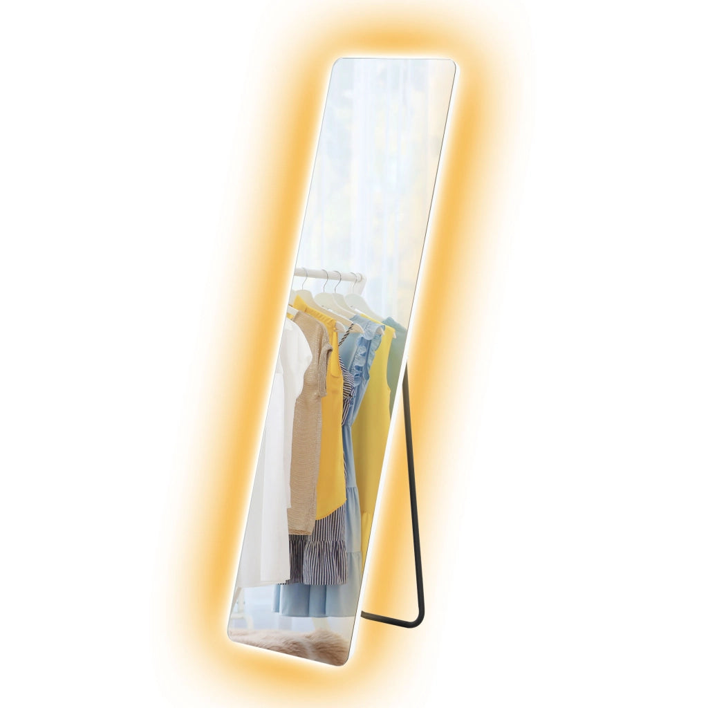 Specchio LED corpo intero ¨C zephmum ¨C nero 40x150 cm