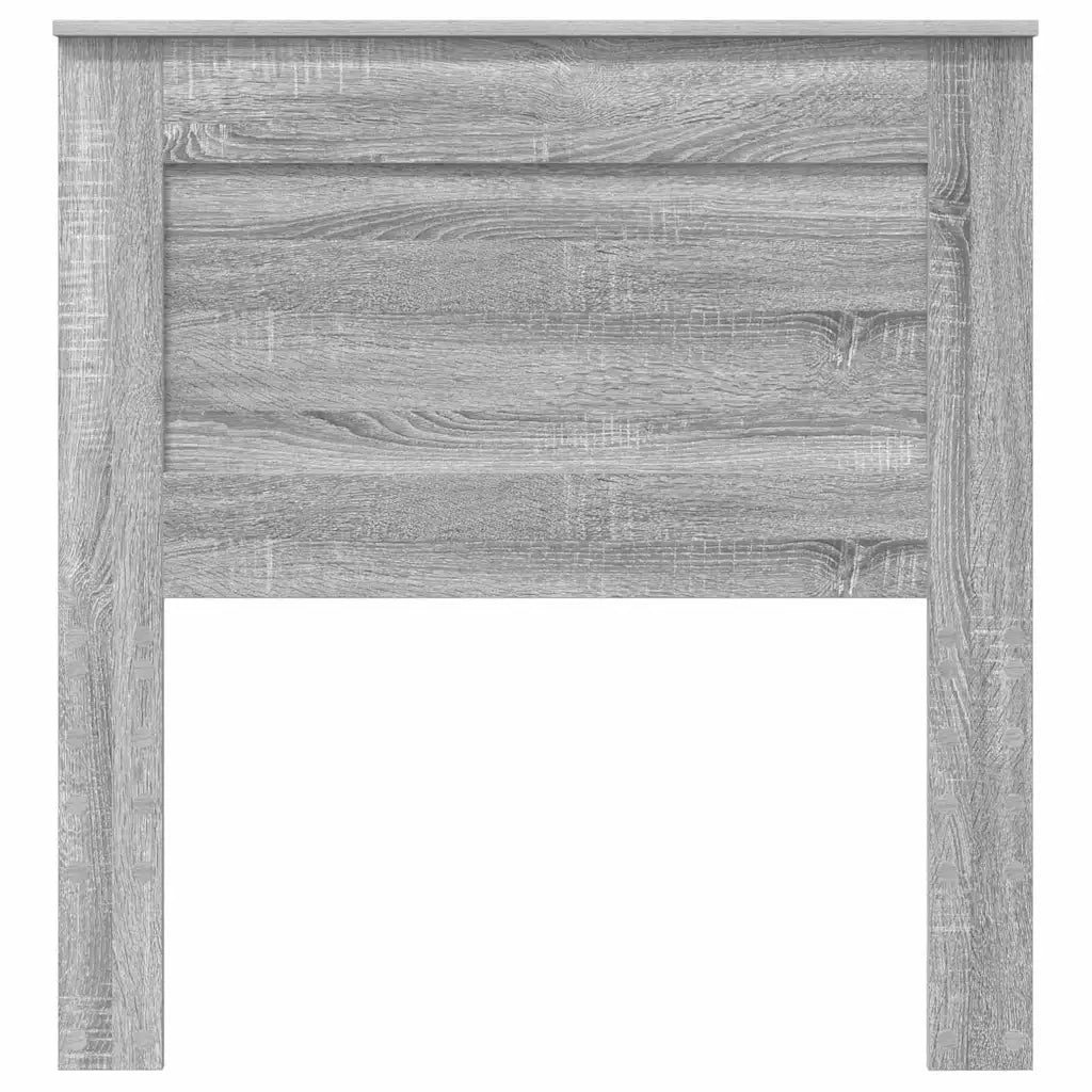 Testiera-Testata-Testiera Decorativa Grigio Sonoma 75 cm Legno multistrato 788911