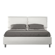 Letto Matrimoniale 160x210 cm con Rete Sleeper Bianco