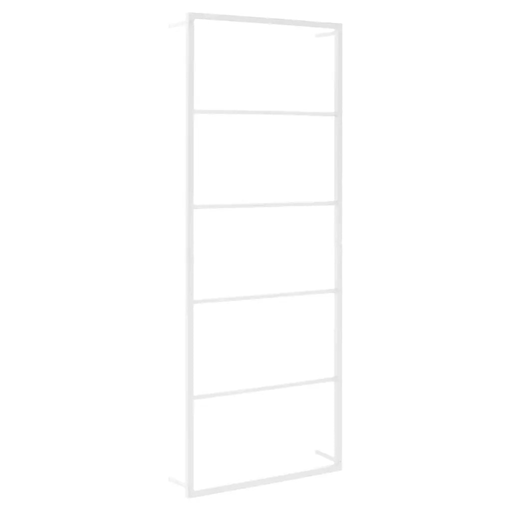 Portasciugamani Bianco 45x10x115 cm Acciaio 336119