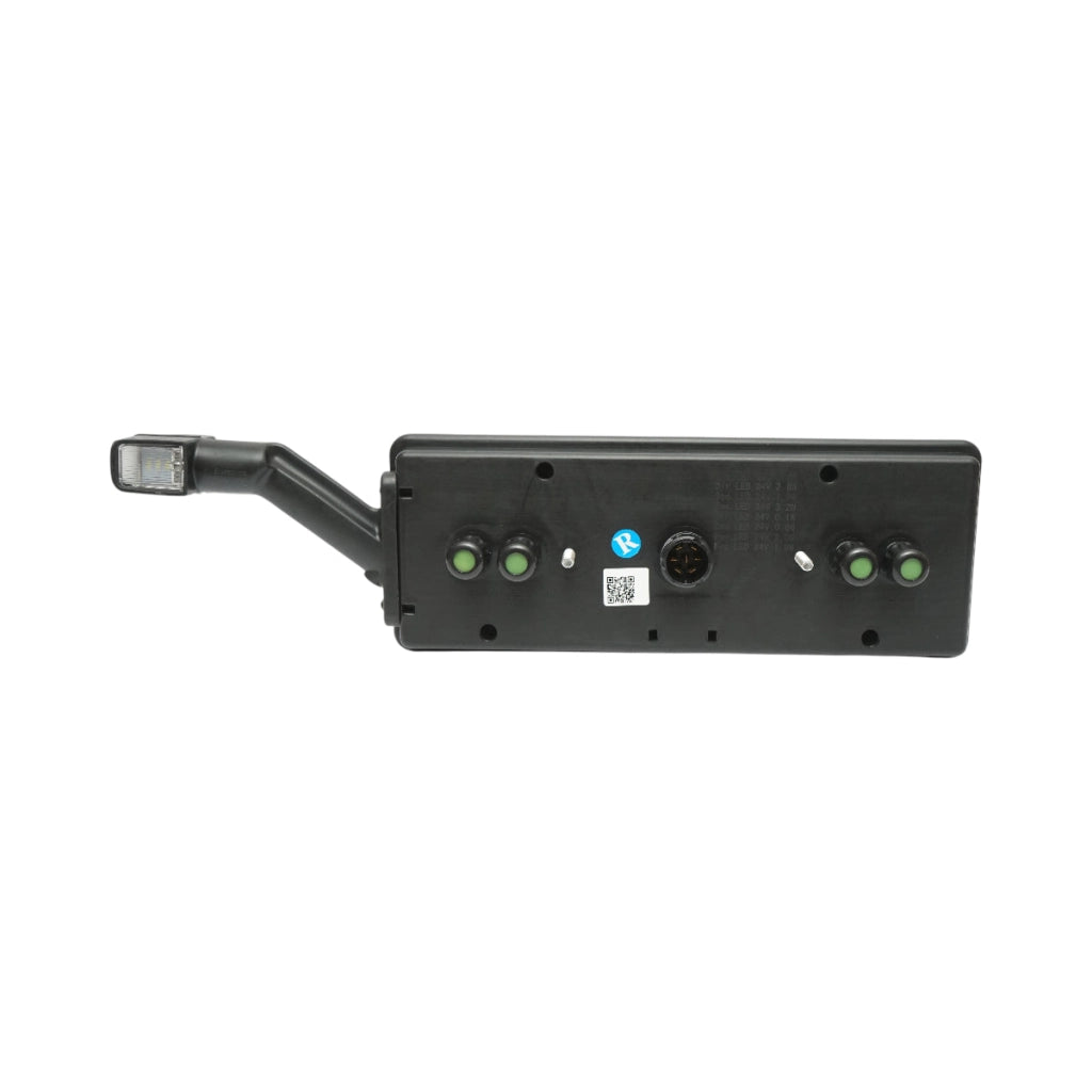 Luce freno posteriore destra LED rimorchio 24V, 7 pin ASS2.1+4x2 con luci di posizione, illuminazione targa 400x153x88mm