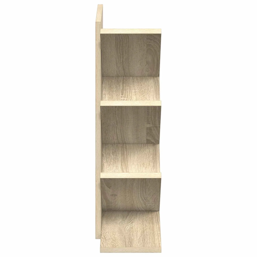 Libreria ad Albero 4 Ripiani 30 x 18 x 60 cm Rovere Sonoma 8012366