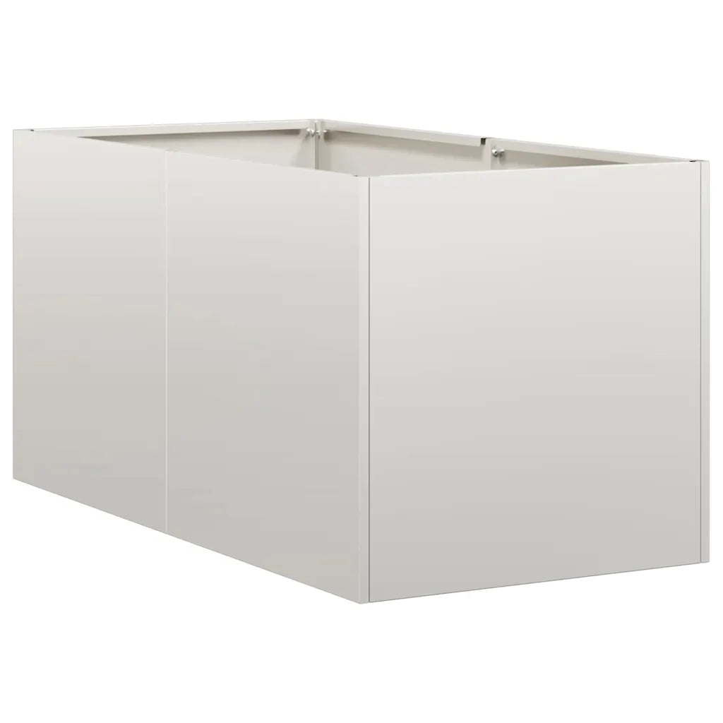 Fioriera 40x80x40 cm in Acciaio Inox 860735