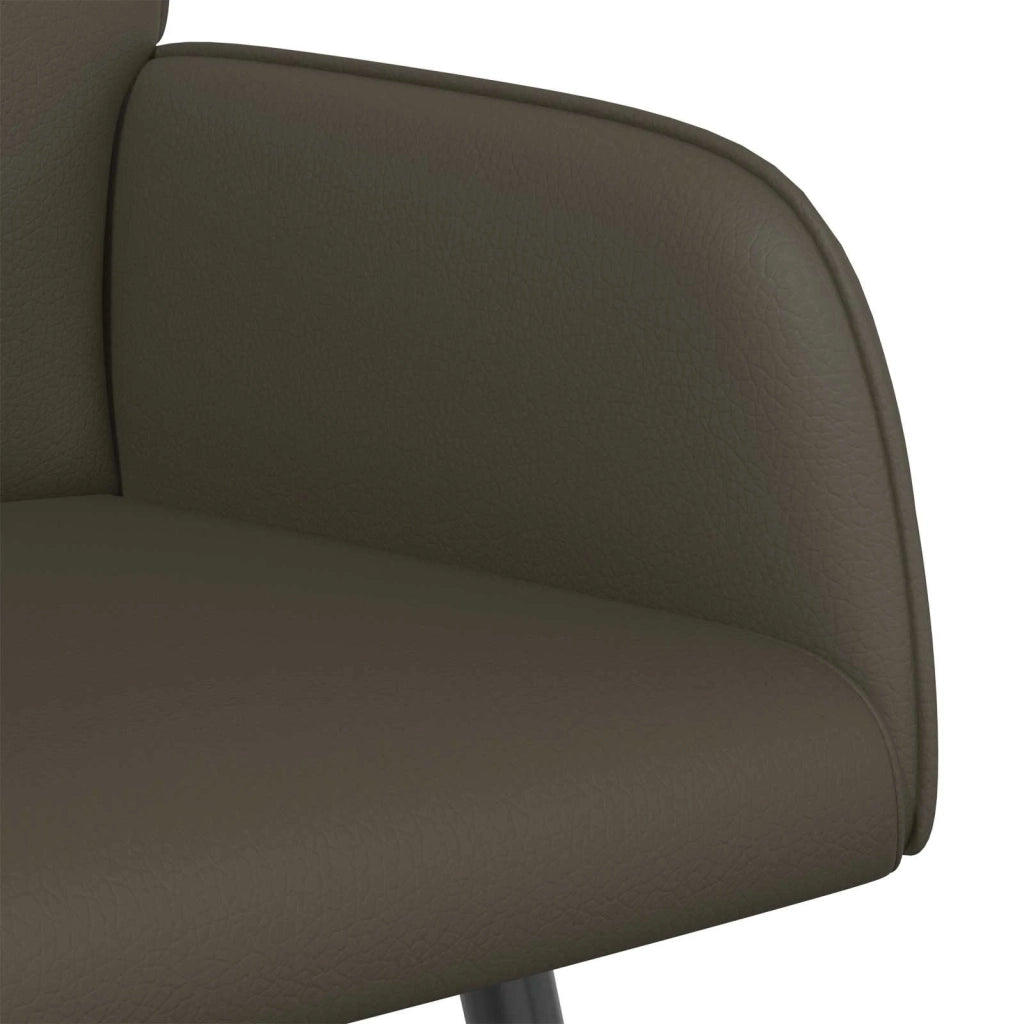 Divano a 2 posti con gambe in metallo 2 posto Grigio Similpelle 42051010