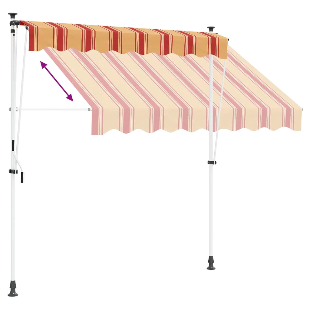 Tenda retrattile manuale Multicolore 100 x 115 x 300 cm 42037058
