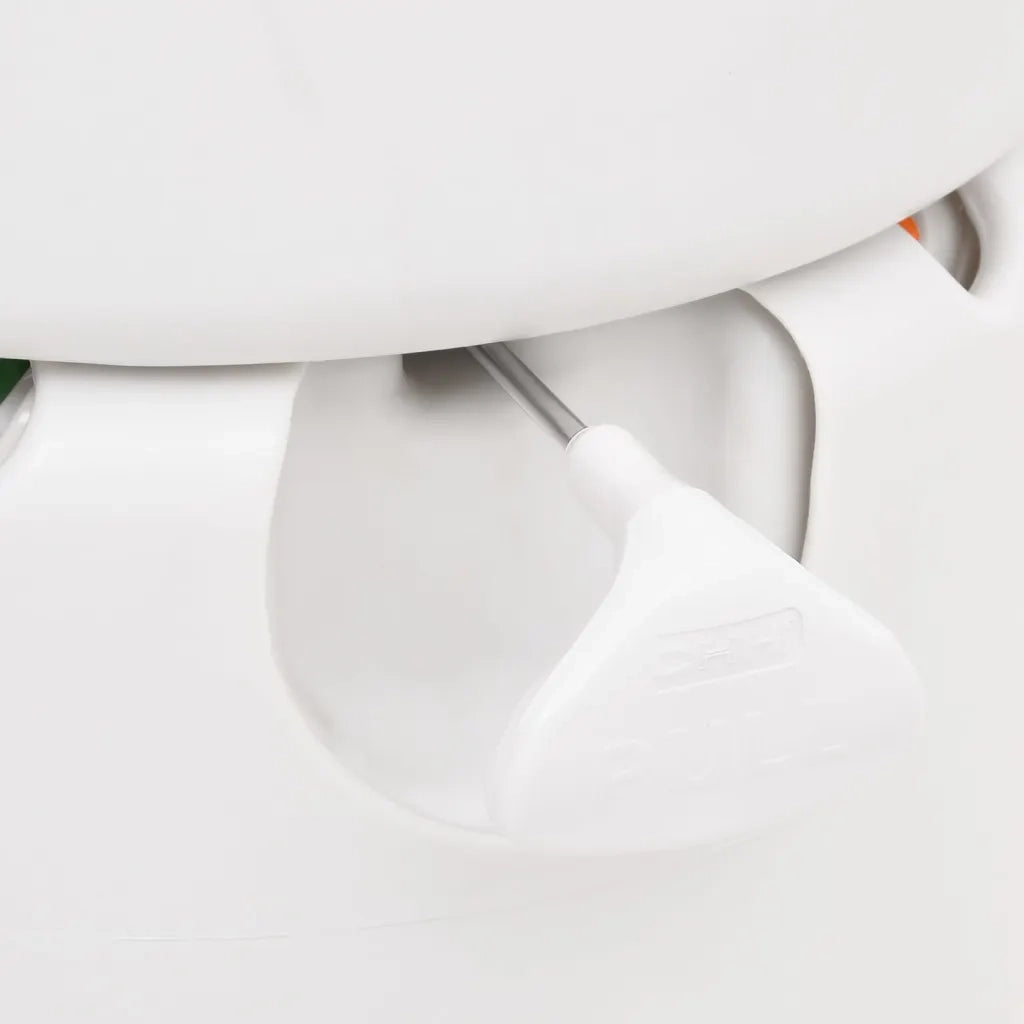 Toilette Integrata da Campeggio Bianca 24+17 L HDPE e PP