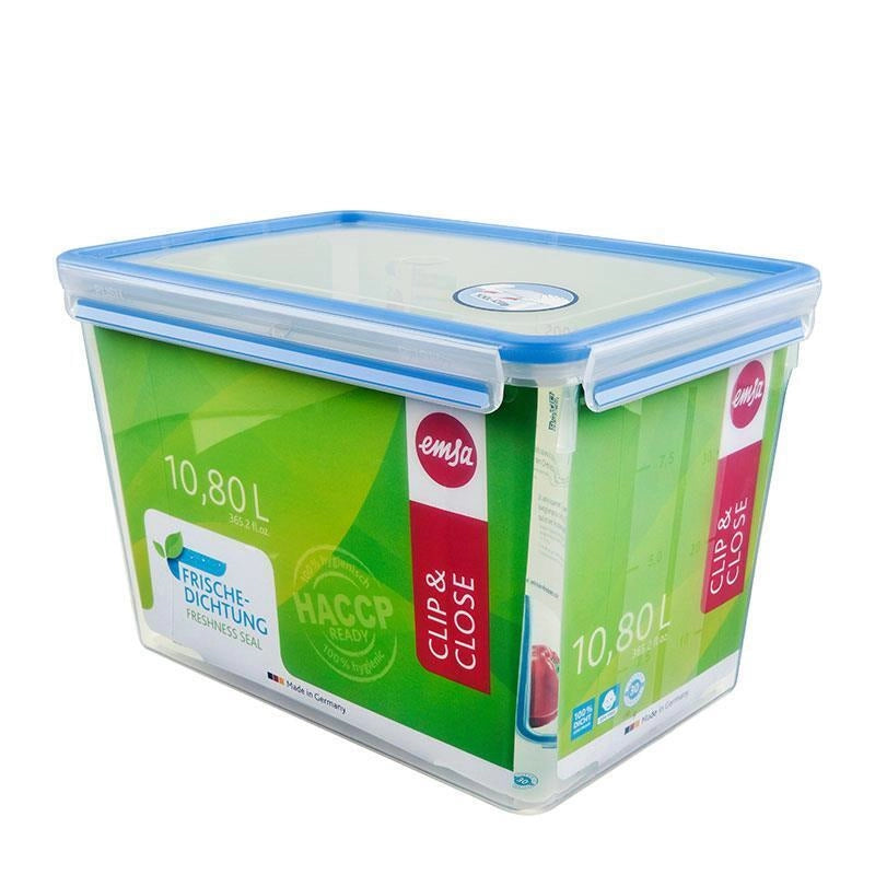 EMSA 508549 recipiente per cibo Rettangolare Scatola Trasparente 2 pz