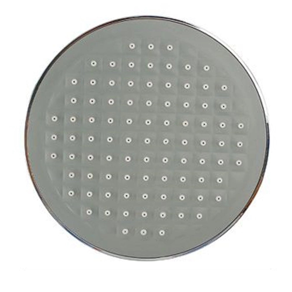 Trade Shop - Soffione Doccia Ugelli Fori Bagno Miscelatore 16cm Tondo Ad Alta Pressione 59159 -