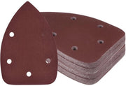 Set di carta abrasiva 50 pezzi - carta abrasiva a forma di triangolo 9,9 x 13,9 cm - grano 1000 - antistatico - ossido di alluminio di alta qualità - adatto per legno e metallo - set di dischi abrasivi