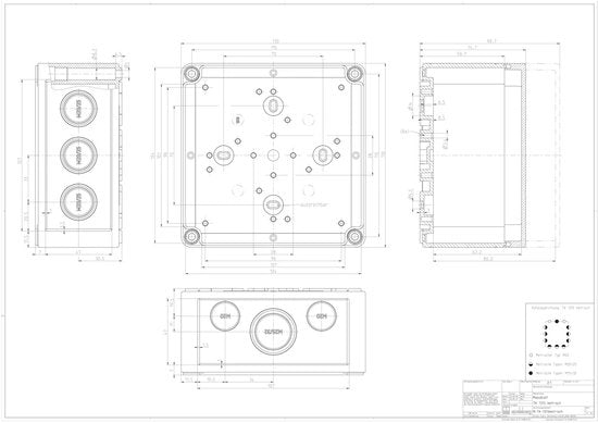 Spazio di montaggio per parete e soffitto RK - 61001201 - E2JYR