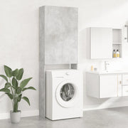 Mobile per Lavatrice Grigio Cemento 64x25,5x190 cmcod mxl 97317