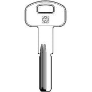 CHIAVE PUNZONATA IBFM IBF2R SILCA - OTTONE NICHELATO- 5 pezzi