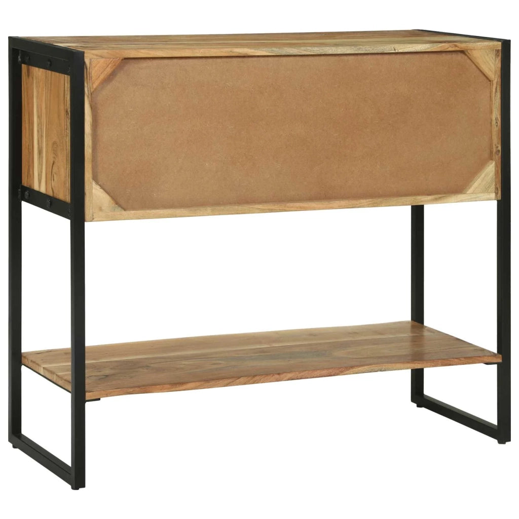 Tavolo consolle con cassetto Marrone 90 x 35 x 80 cm 374107