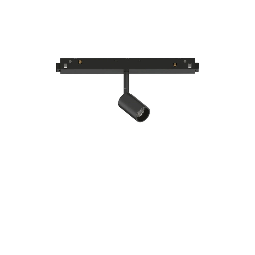 Faretto Per Binario Ego Spot Single 1 Luce Led Integrato Nero 3W 48V Ip20