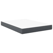 Letto matrimoniale | Letto per adulti | Materasso da Letto con materasso Grigio 140 x 190 cm Tessuto