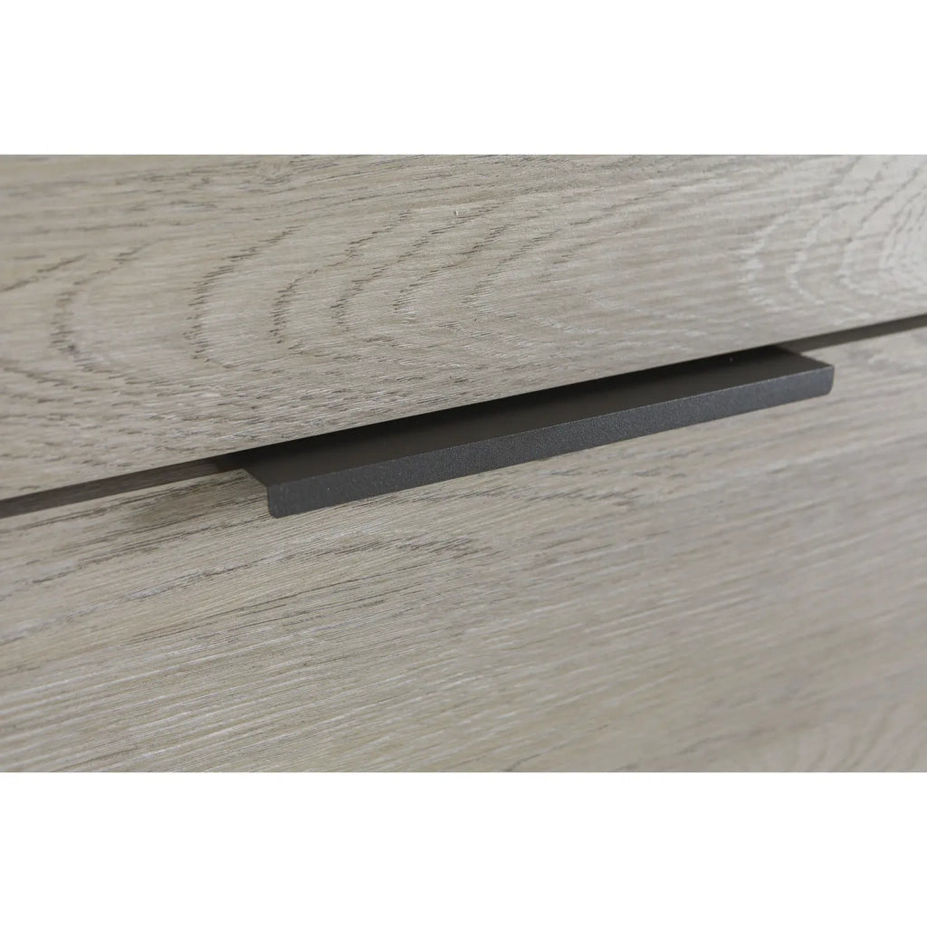 Scarpiera 4 ribalte rovere gessato  cm 65x25x147 h