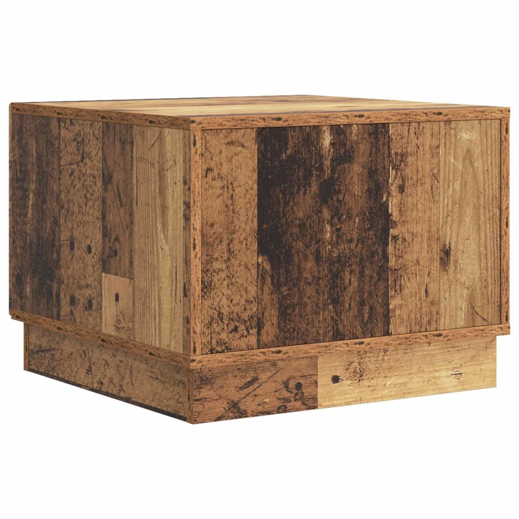 Tavolino da salotto con cassetto Legno antico 49 x 50 x 37 cm