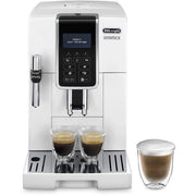 DELONGHI ECAM 350.35.W Macinacaffè espresso DINAMICA Schermo 4 ricette - Bianco