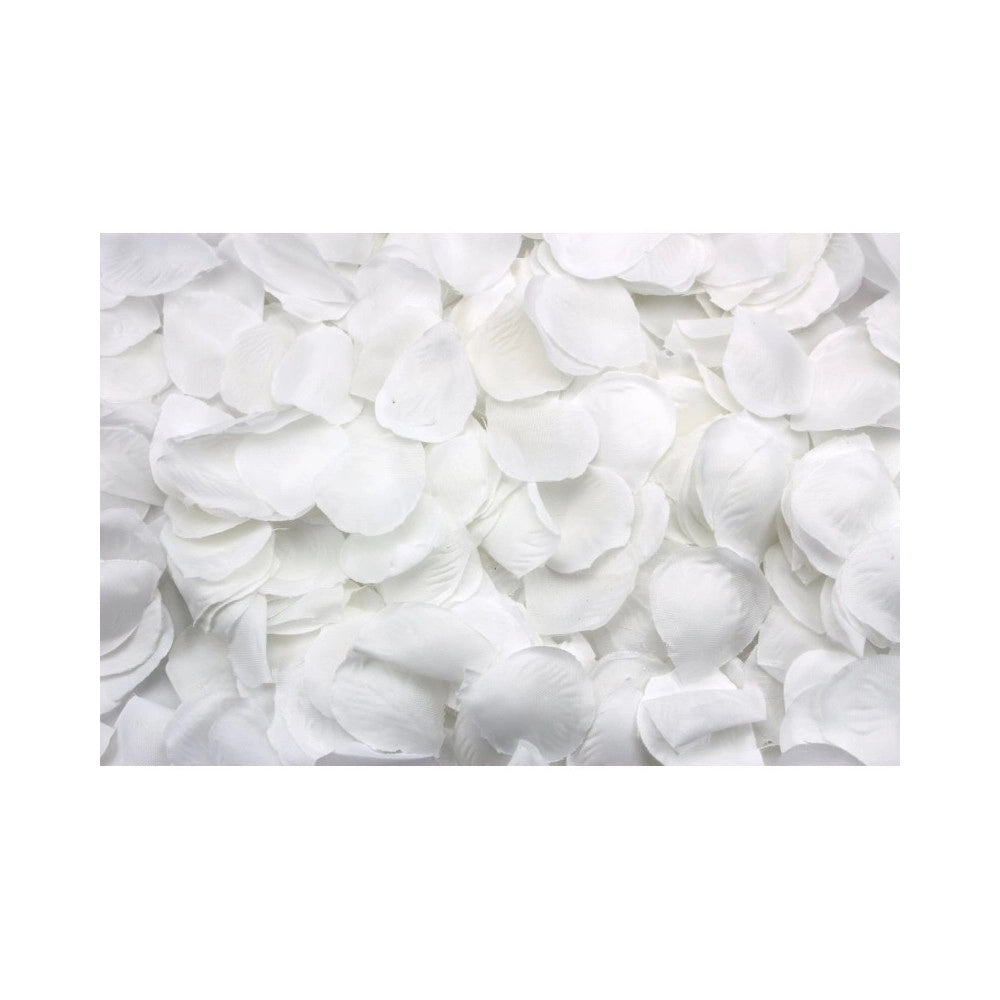 Trade Shop - 2400 Petali Petalo Di Stoffa Bianco Artificiali Decoro Vetrine Wedding Festa -