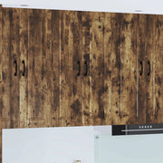Armadietto a muro PORTO Rovere fumé 60 x 31 x 100 cm