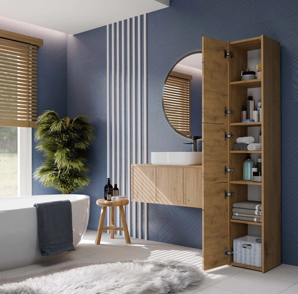 Colonna bagno SARA S33 rovere artisan