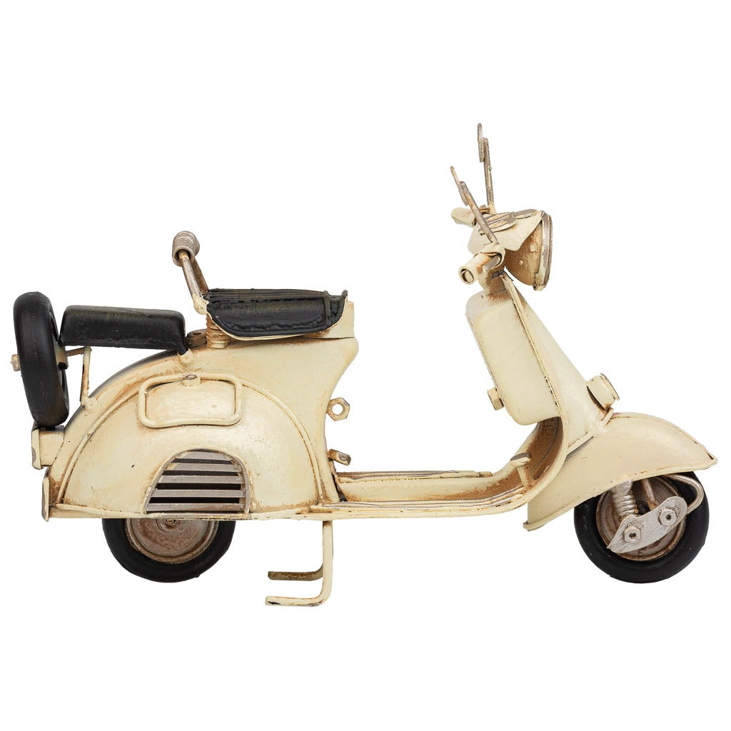 Moto in metallo marrone 18x7,5x11h
