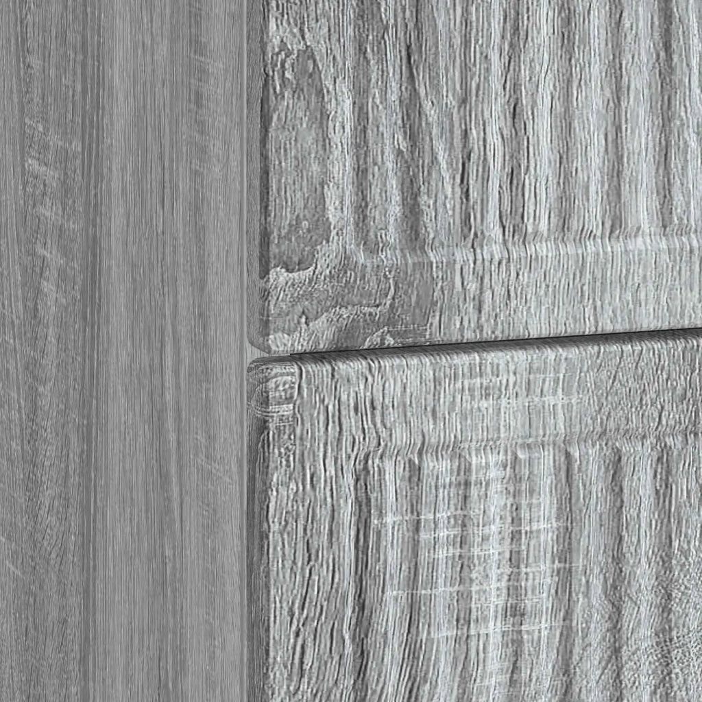 Armadio da Notte con cassetto Grigio Sonoma 62 x 34,5 x 47,5 cm 893861