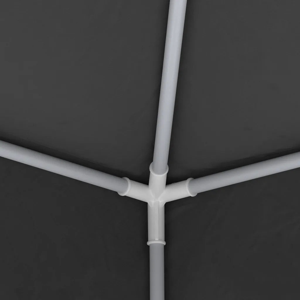 Gazebo Professionale con Pareti 2,5x2,5 m Antracite 90 g/mÂ²
