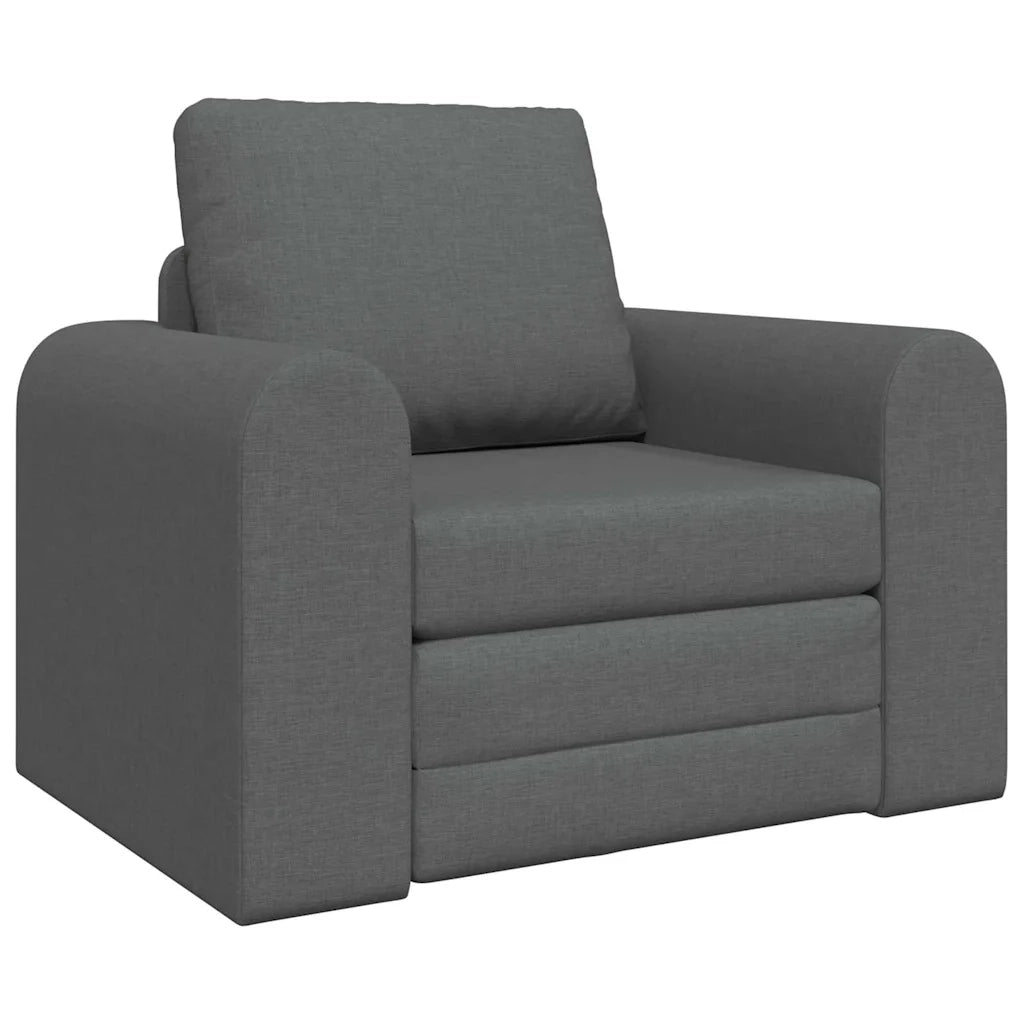 Divano letto Grigio scuro 98 x 71 x 83 cm Tessuto 4106656