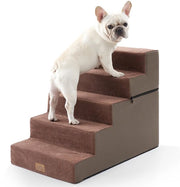 Trappola per cani, Trappola per animali domestici con coperchio impermeabile per piccoli cani e gatti, Hamburger per cani di alta qualità per letto, divano, auto (chocolate, 75 x 50 x 60 cm - rimovibile, 5)