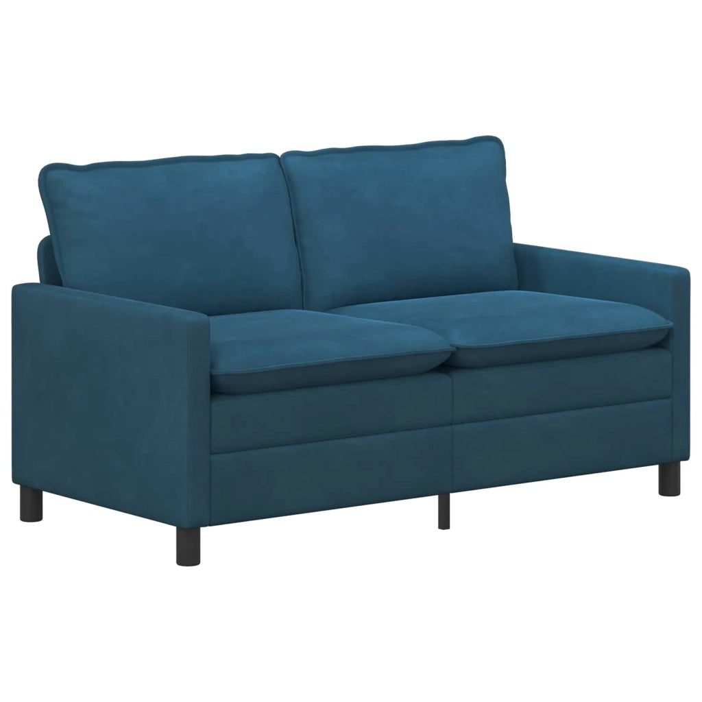 Divano Blu 156 x 81 x 87,5 cm Velluto