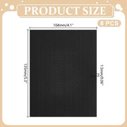 Zoolkussens Antislip per Uomo/Donna - 8 Stuks - Materiale Siliconico - 10,5 x 13,5 cm