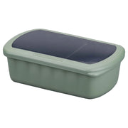 Contenitore Alimentare 1 L con Divisore Interno – Lunch Box per Pranzo, Microonde e Freezer, verde