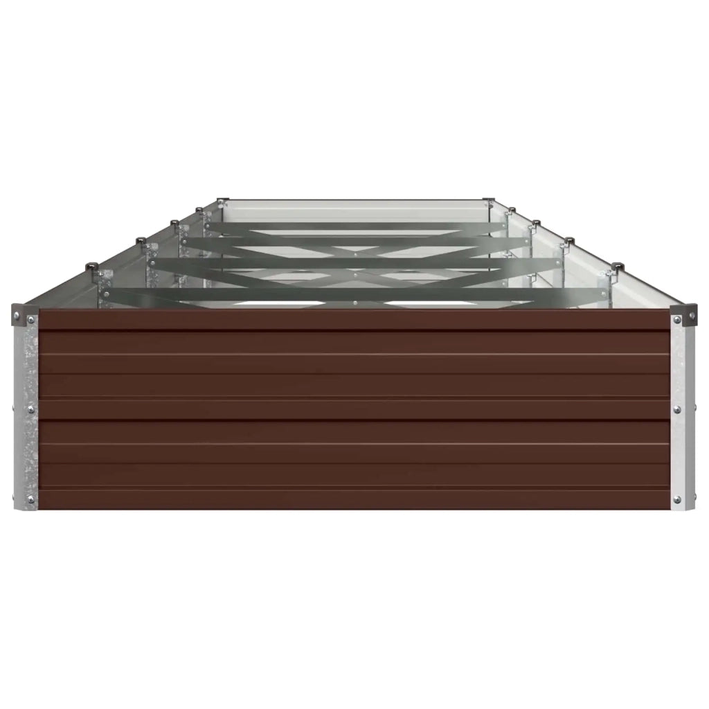 Letto rialzato da giardino Marrone 400 x 80 x 24 cm 8006509
