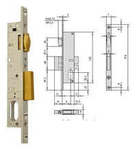 CISA SERRATURA 44230-18 INF. X MONT. ALLUM. S/CILINDRO