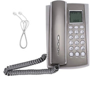 Telefono per ufficio/fissa con schermo LCD - Modello KX-T071CID - Colore grigio - Telefono fissa con funzione handsfree