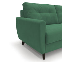 Callisto Divano letto matrimoniale 168 cm verde