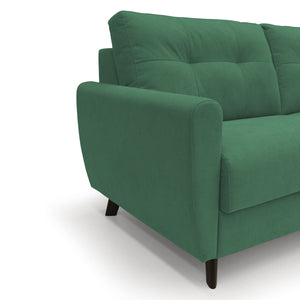Callisto Divano letto matrimoniale 168 cm verde