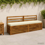 Cuscino per panchina SOEST 100% Poliestere Crema 950100