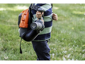 Soffiatore a spalla sparabolle giocattolo per bambini Husqvarna