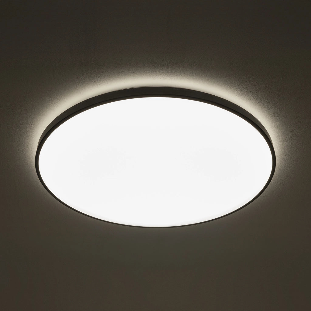 Plafoniera bagno LED Ø64,2 64W 3000K nera Nowodvorski