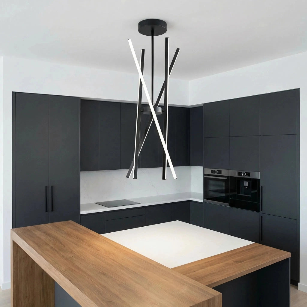 Lampada Da Soffitto Led App1929-cp Black