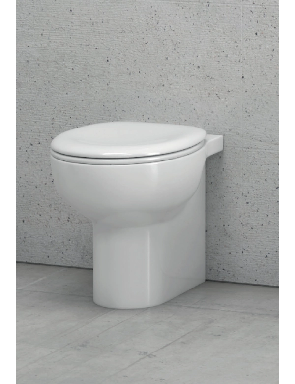 Pacchetto WC senza brida clampless per PAROS - con sedile con freno a caduta